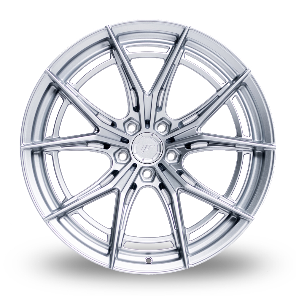 20" Japan Racing JR50 (10x20) (Custom Fitment) Hyper Silver Alloy Wheels