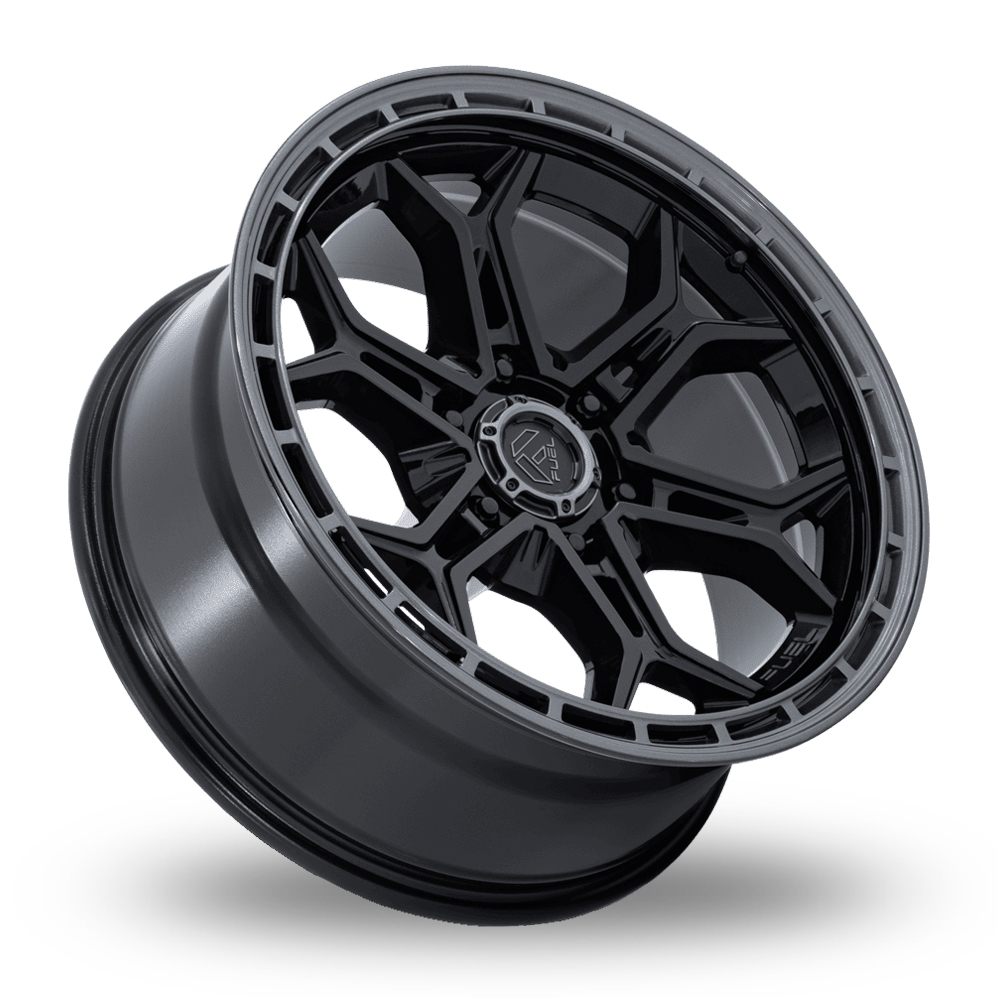 20" Fuel Off-Road FC896 Heathen (USA Warehouse) Gloss Black Gloss Gunmetal Lip Alloy Wheels
