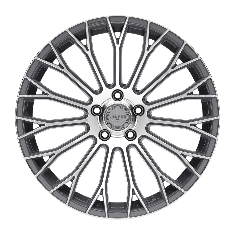 20" Velare VLR12 Platinum Grey Polsihed Alloy Wheels