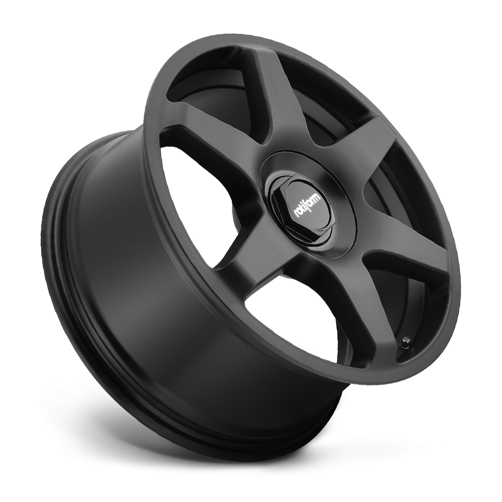 18 Inch Rotiform SIX (EU Warehouse) Matt Black Alloy Wheels