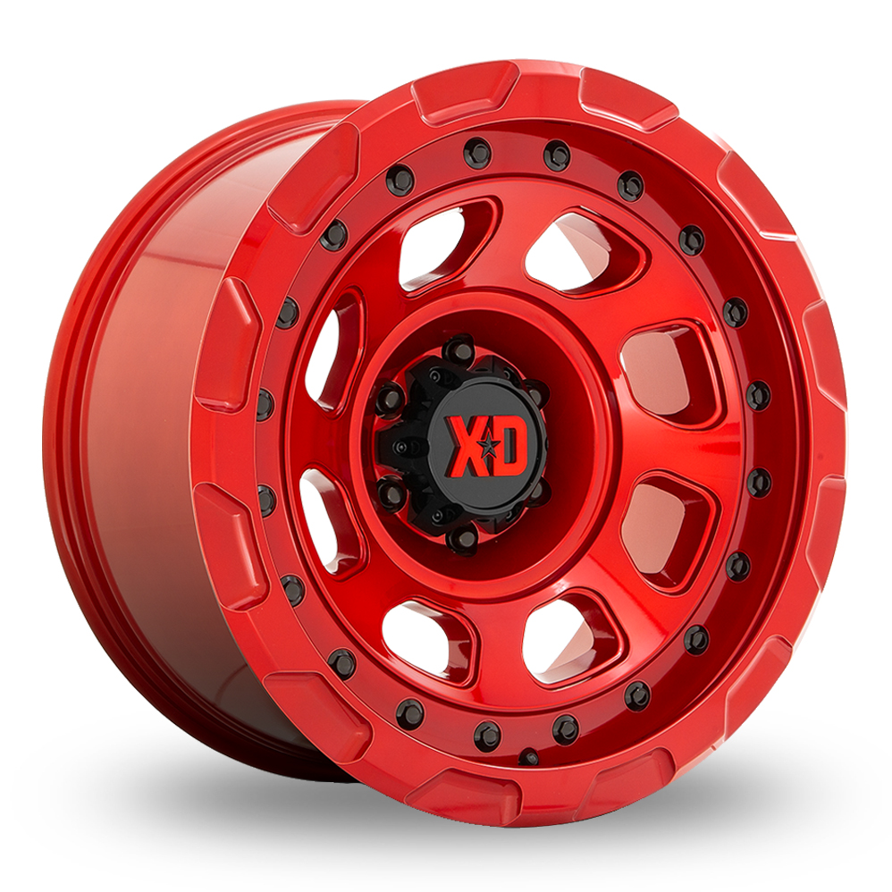 XD XD861 Storm (EU Warehouse) Candy Red Alloy Wheels