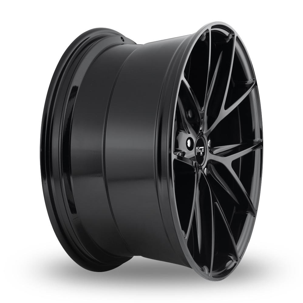 20" Niche M119 Misano Gloss Black Alloy Wheels