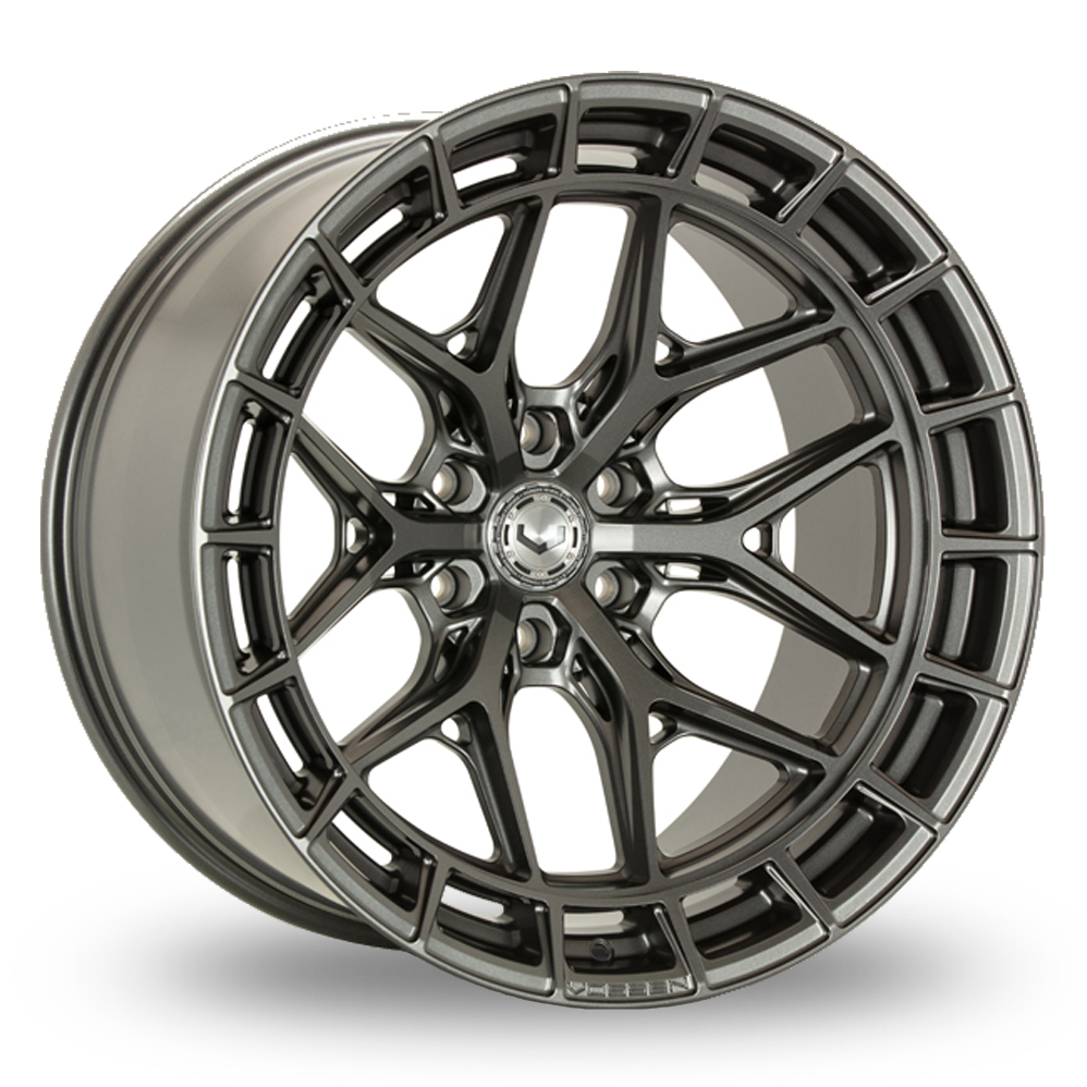 Vossen HFX-1 (8.5x17) (Mid Concave) Matt Gunmetal Alloy Wheels