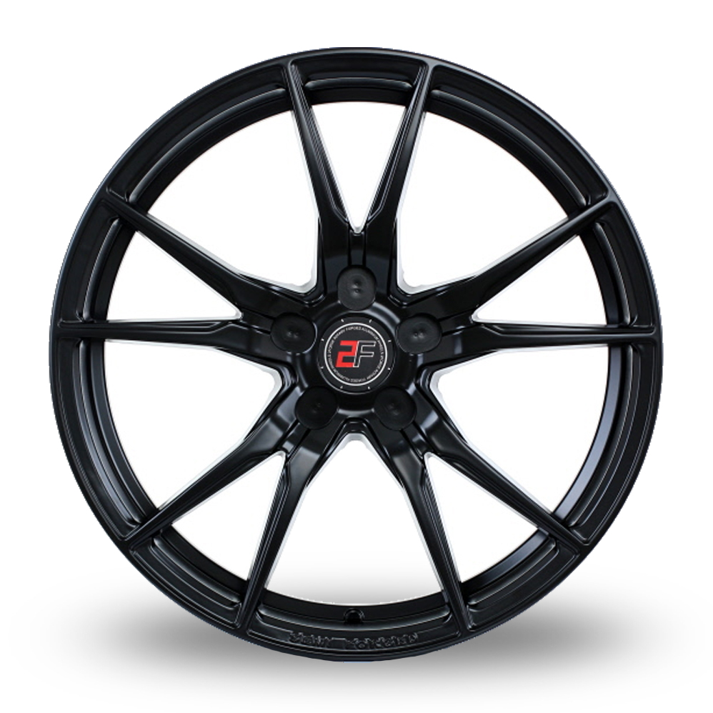 20" 2FORGE ZF2 Matt Black Alloy Wheels