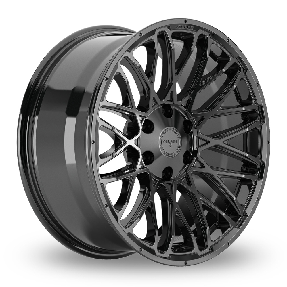 20" Velare VLR-AT1 Gloss Black Alloy Wheels