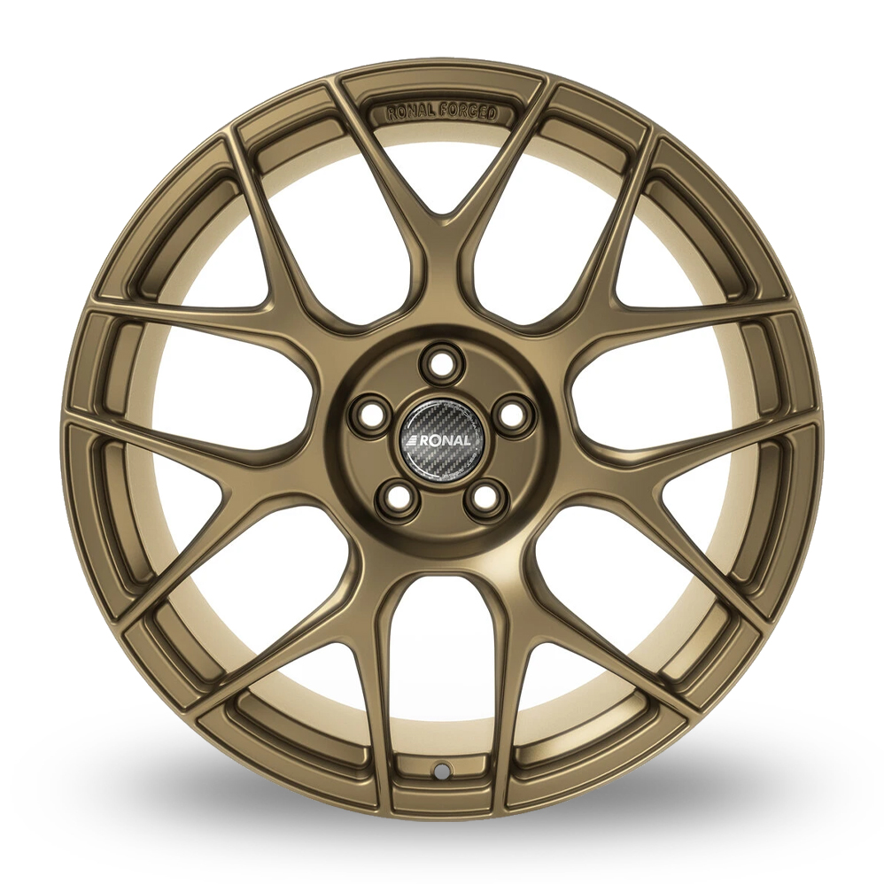 20" Ronal RF1 Forged Matt Bronze Alloy Wheels