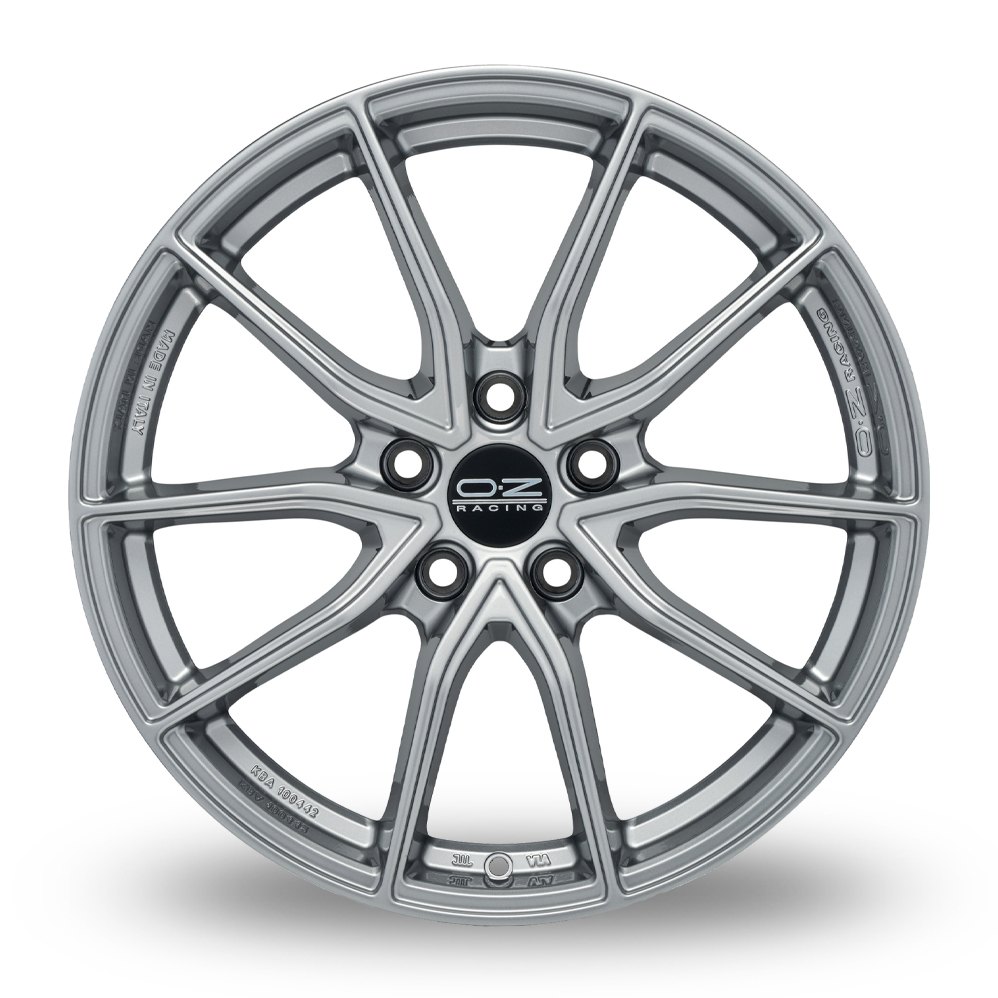 18" OZ Racing Super Sport Grigio Corsa Bright Alloy Wheels