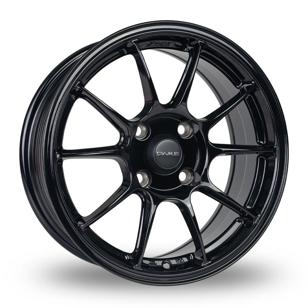 Dare MS1 Gloss Black Alloy Wheels