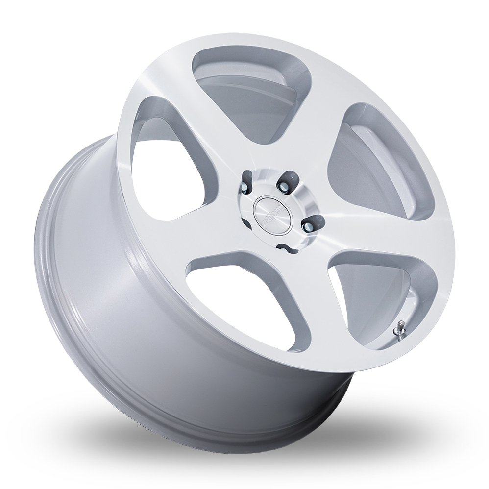20" Rotiform RC200 NUE Gloss Silver With Machined Face Alloy Wheels