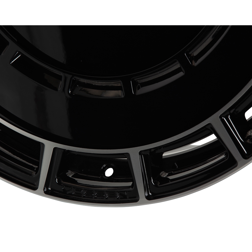 26" Vossen HF-9 (10x26) (Deep Concave) Gloss Black Polished Alloy Wheels