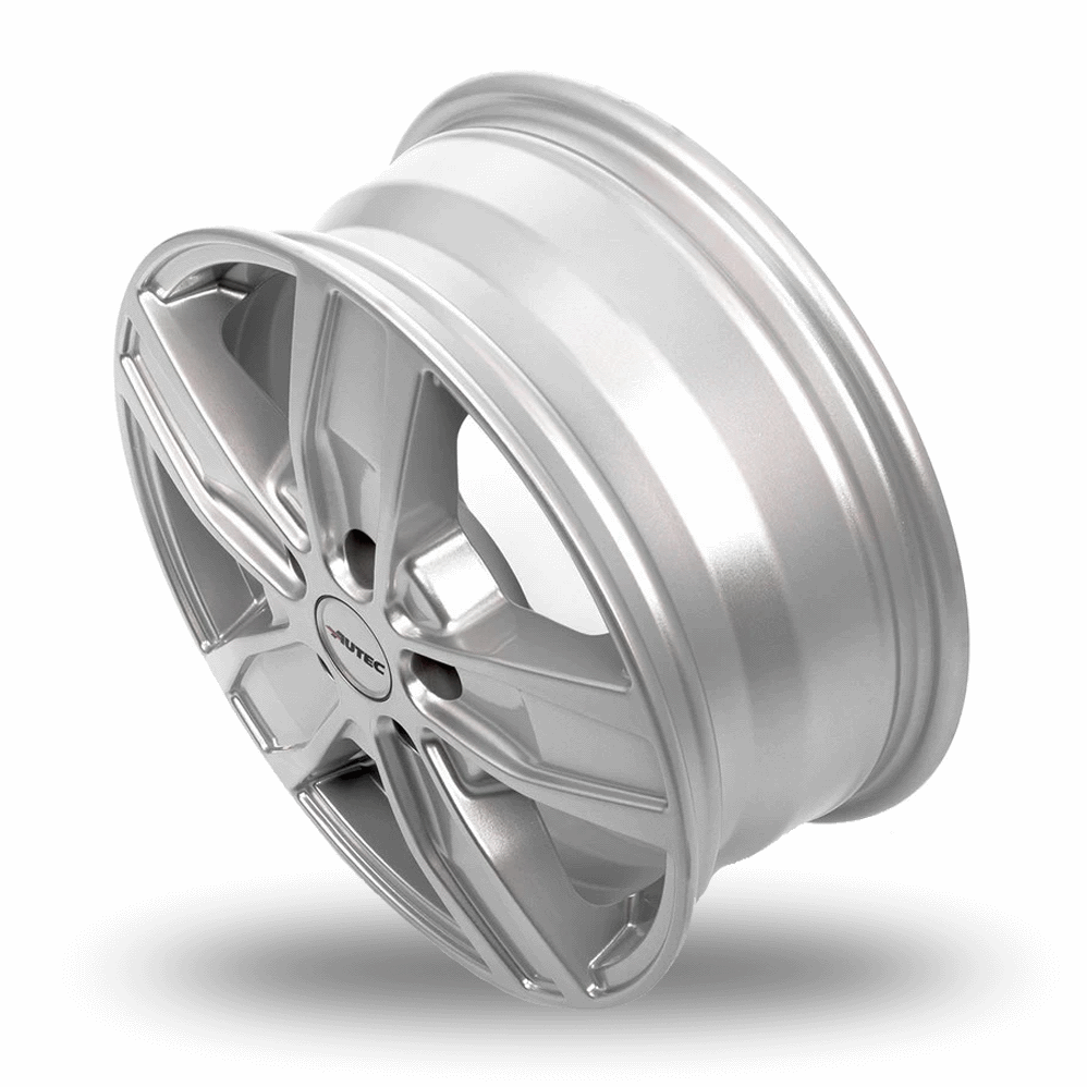 16" Autec Quantro Brilliant Silver Alloy Wheels
