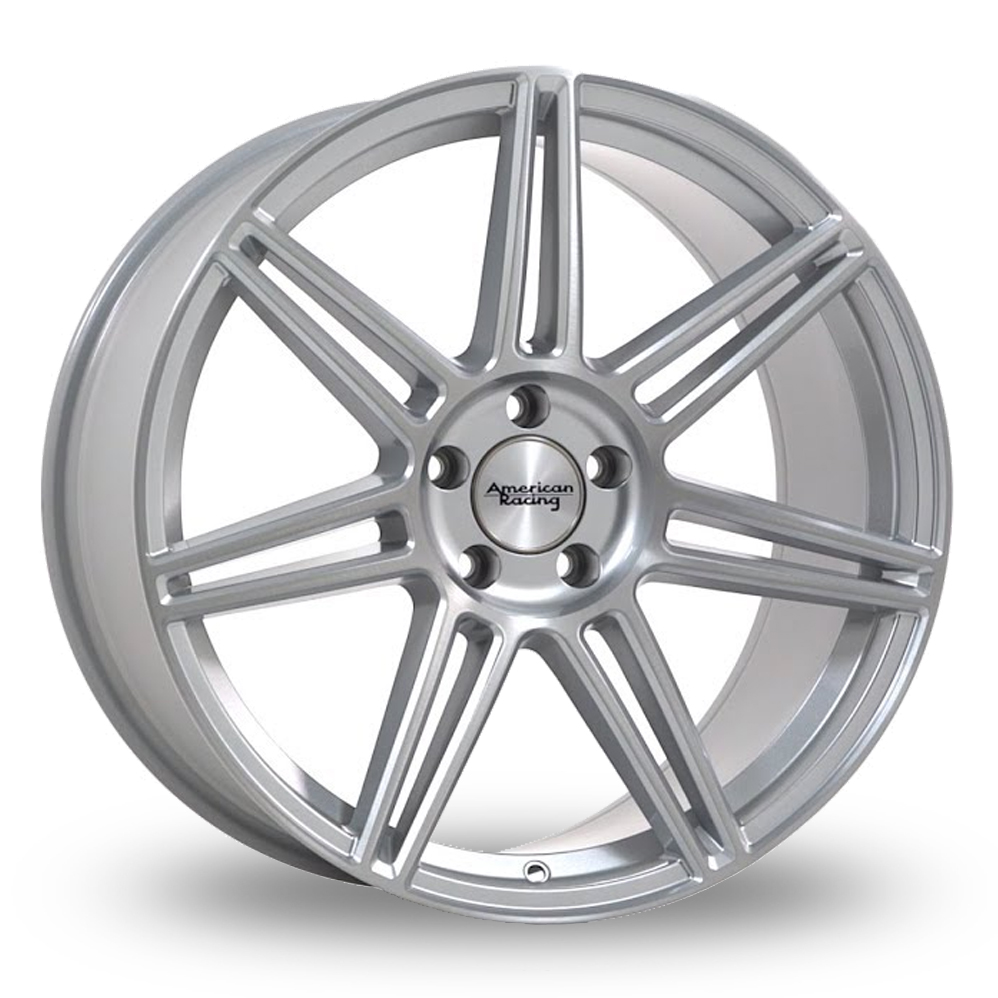 American Racing AR935 Redline Brushed Silver Alloy Wheels