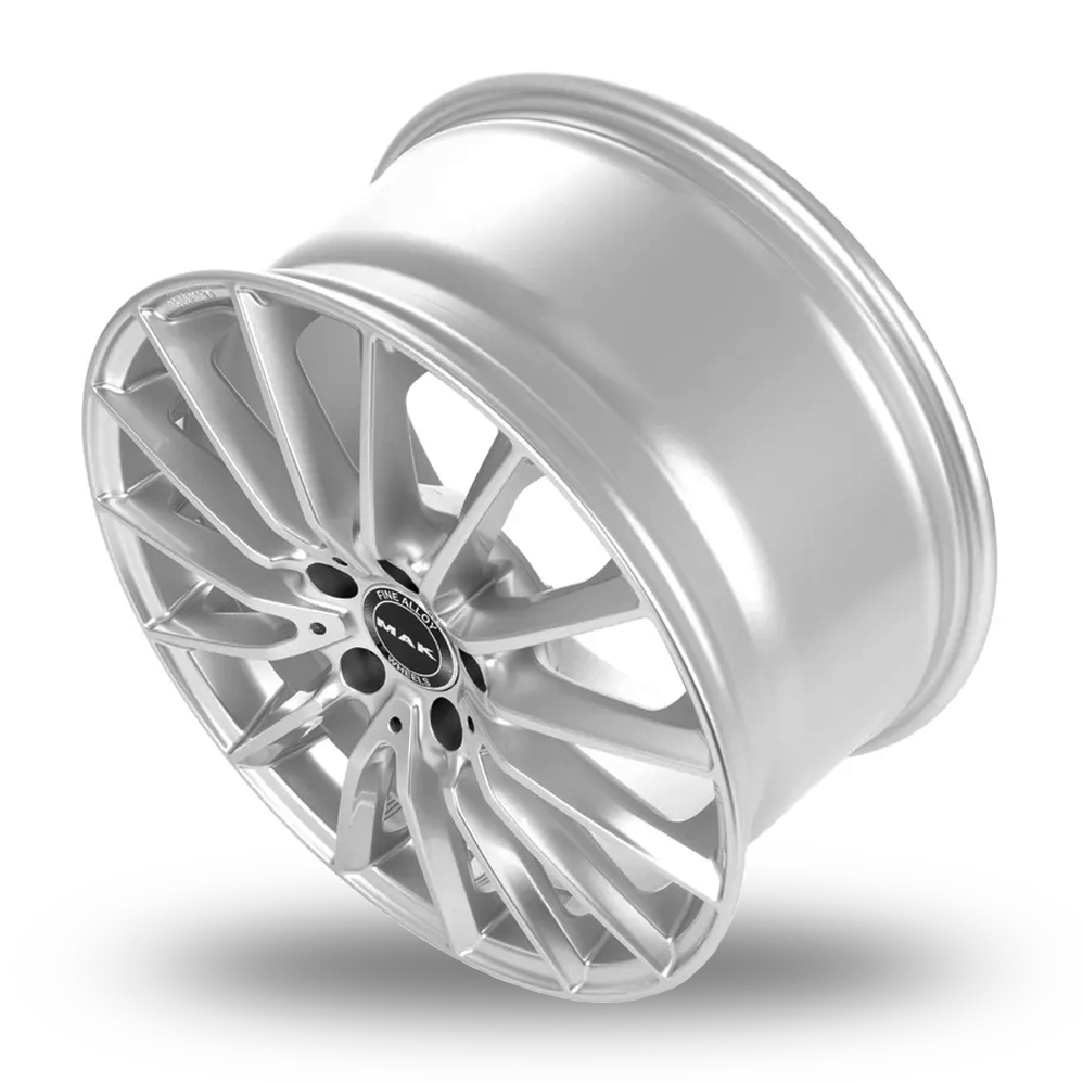 20" MAK Komet Silver Alloy Wheels