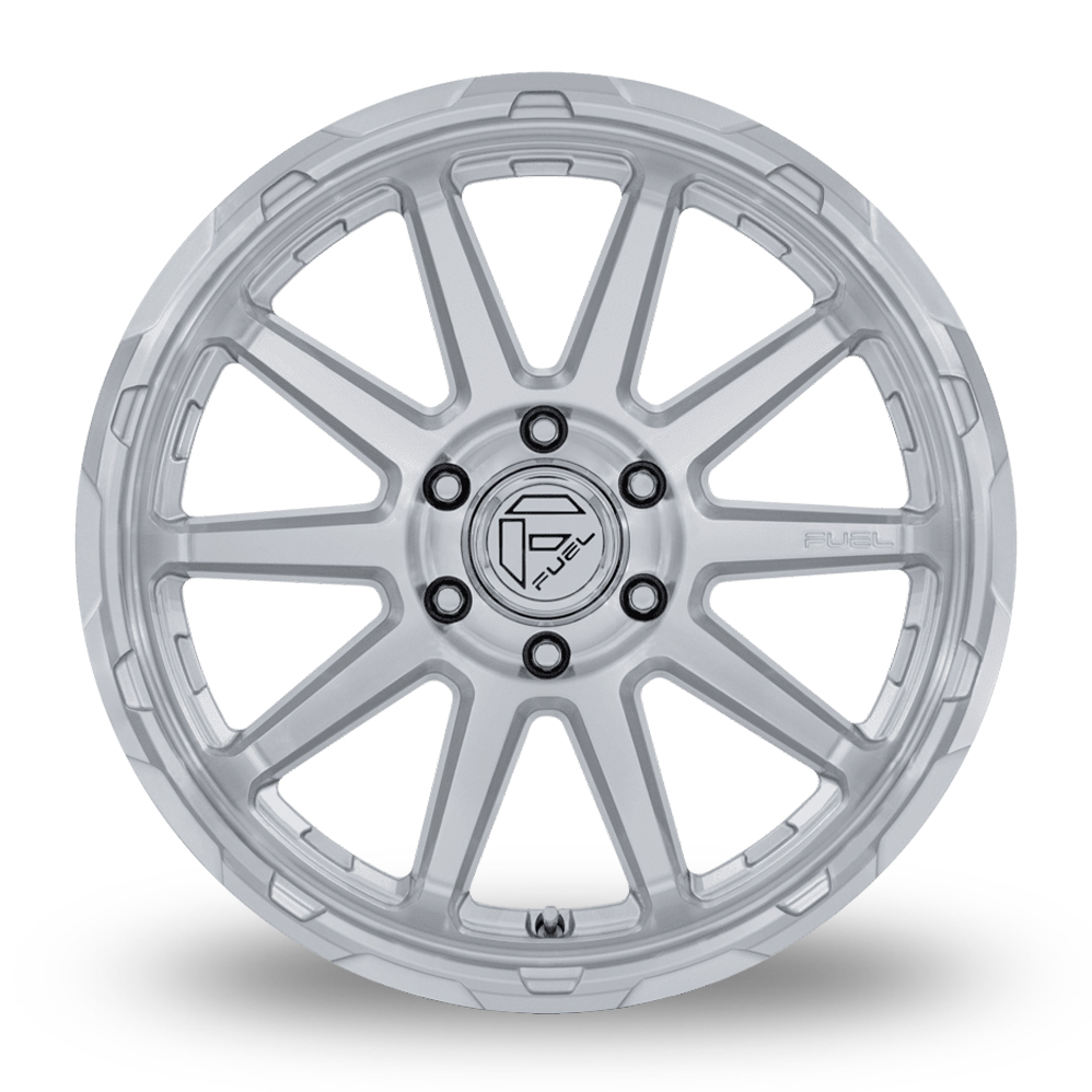 20" Fuel Off-Road FC887 Circuit (USA Warehouse) Gloss Silver Polished Alloy Wheels