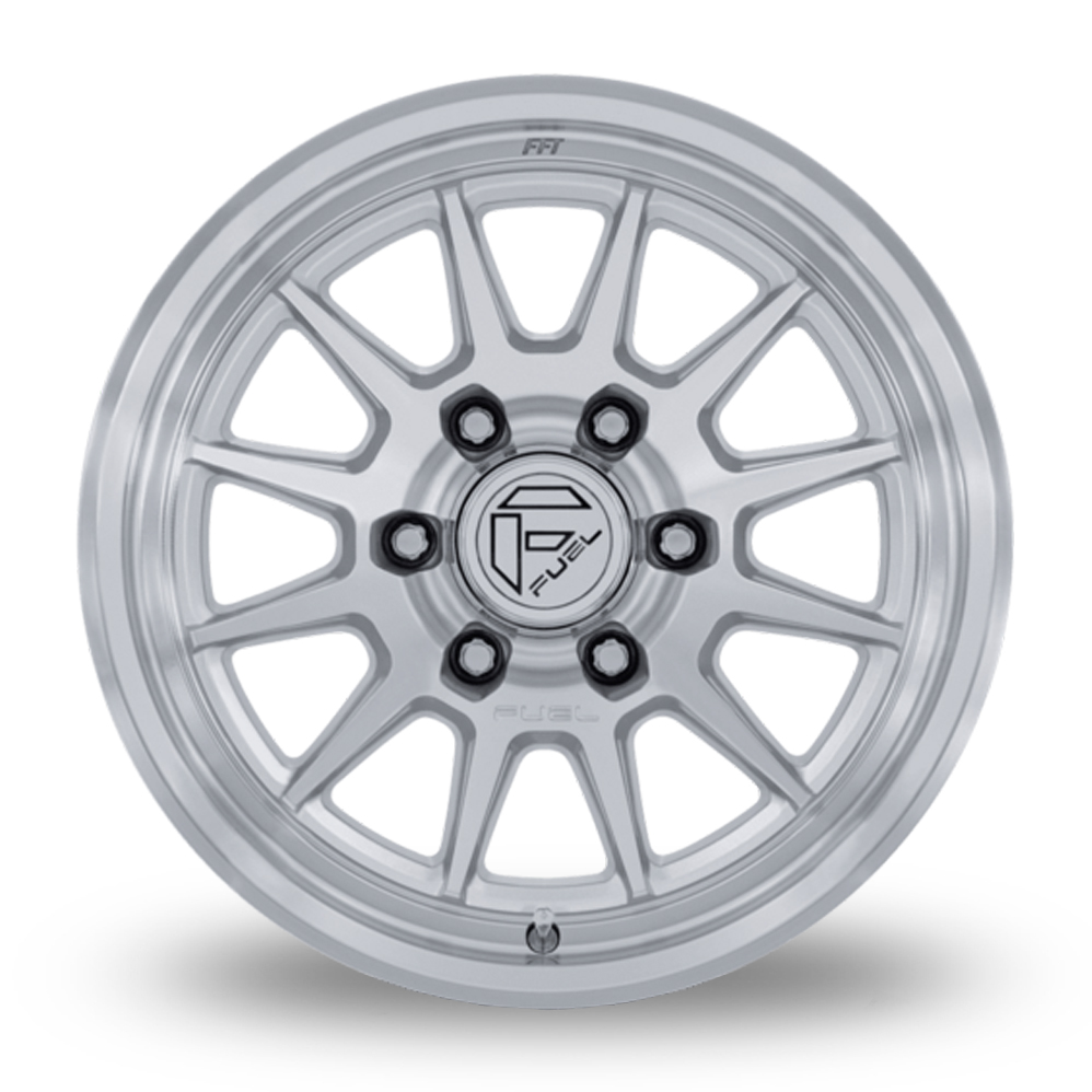 17" Fuel Off-Road FC902 Spur (USA Warehouse) Gloss Silver Machined Alloy Wheels