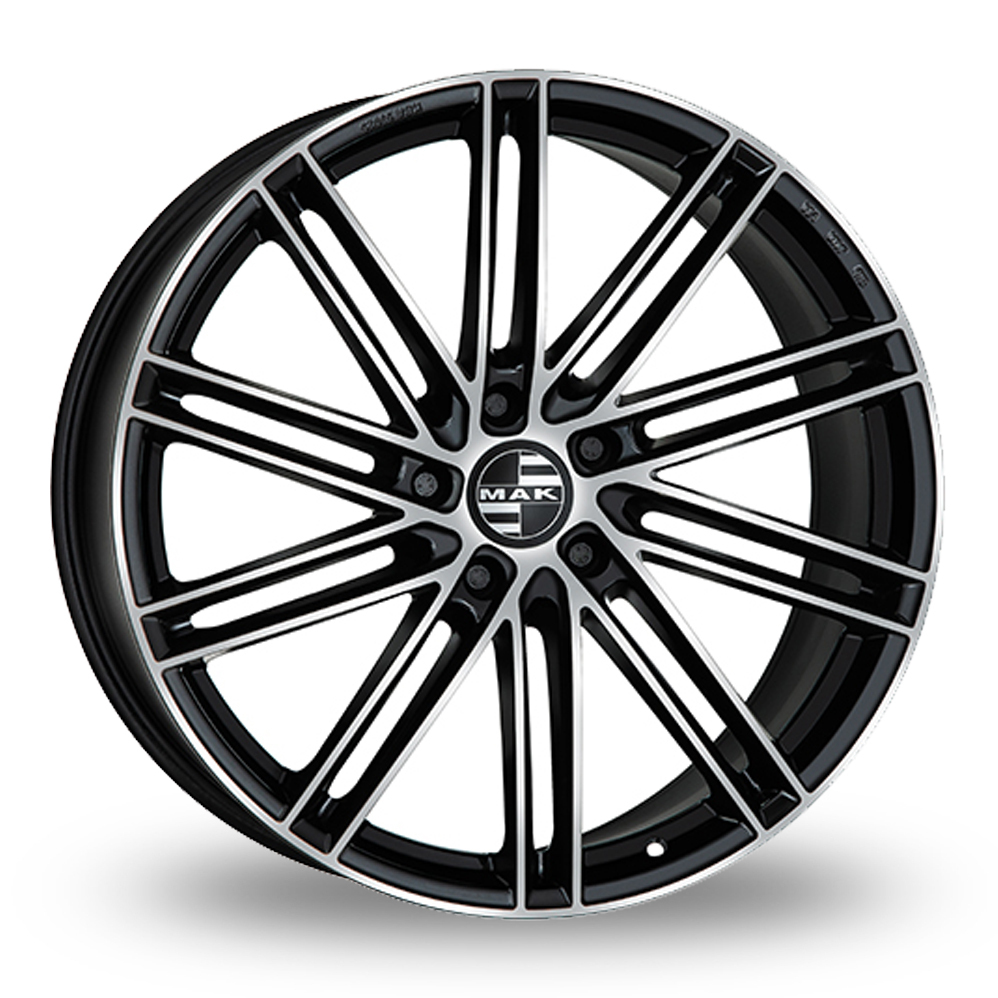 MAK Leipzig Black Mirror Alloy Wheels