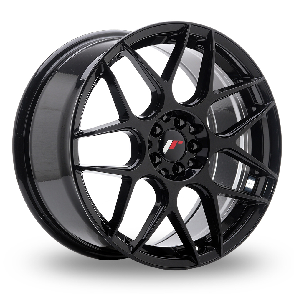 Japan Racing JR18 (8.5x18) Gloss Black Alloy Wheels