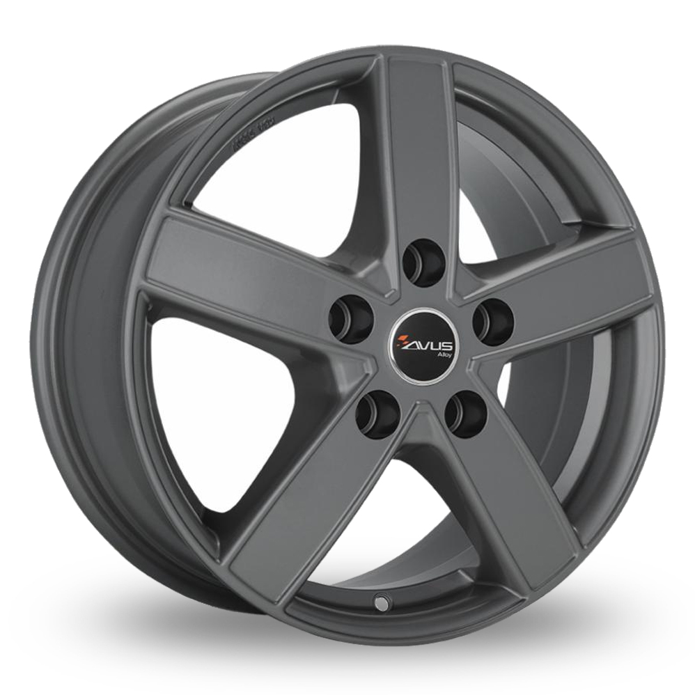 Avus Racing AC-V51 Matt Anthracite Alloy Wheels