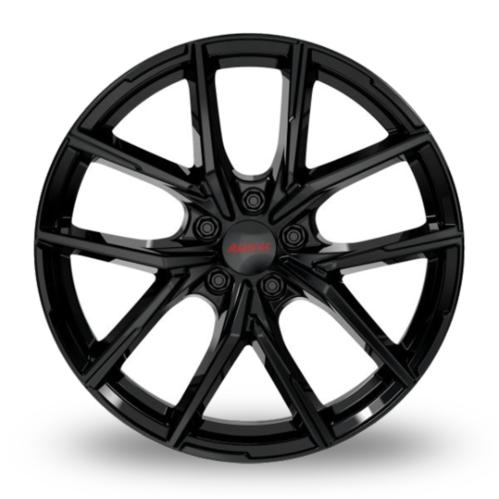 18" Alutec Aveleno Gloss Black Alloy Wheels