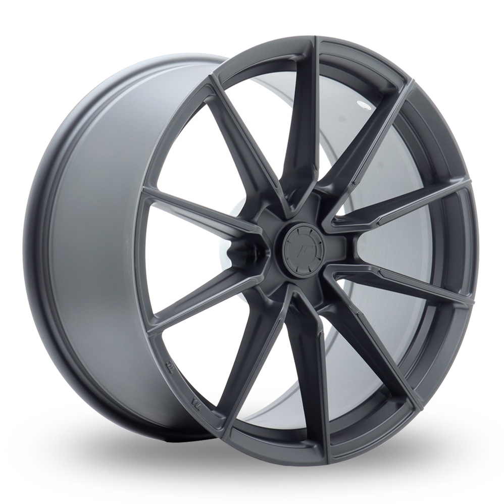 Japan Racing SL-02 (9x19) (Custom Fitment) Matt Gunmetal Alloy Wheels