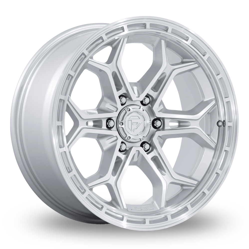 Fuel Off-Road FC896 Heathen (USA Warehouse) Gloss Silver Polished Alloy Wheels
