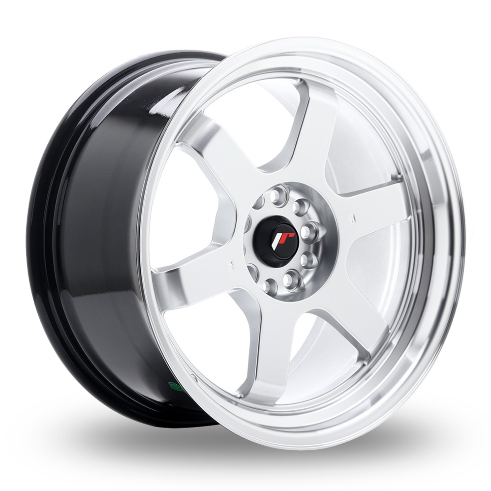 Japan Racing JR12 (9x18) Hyper Silver Alloy Wheels