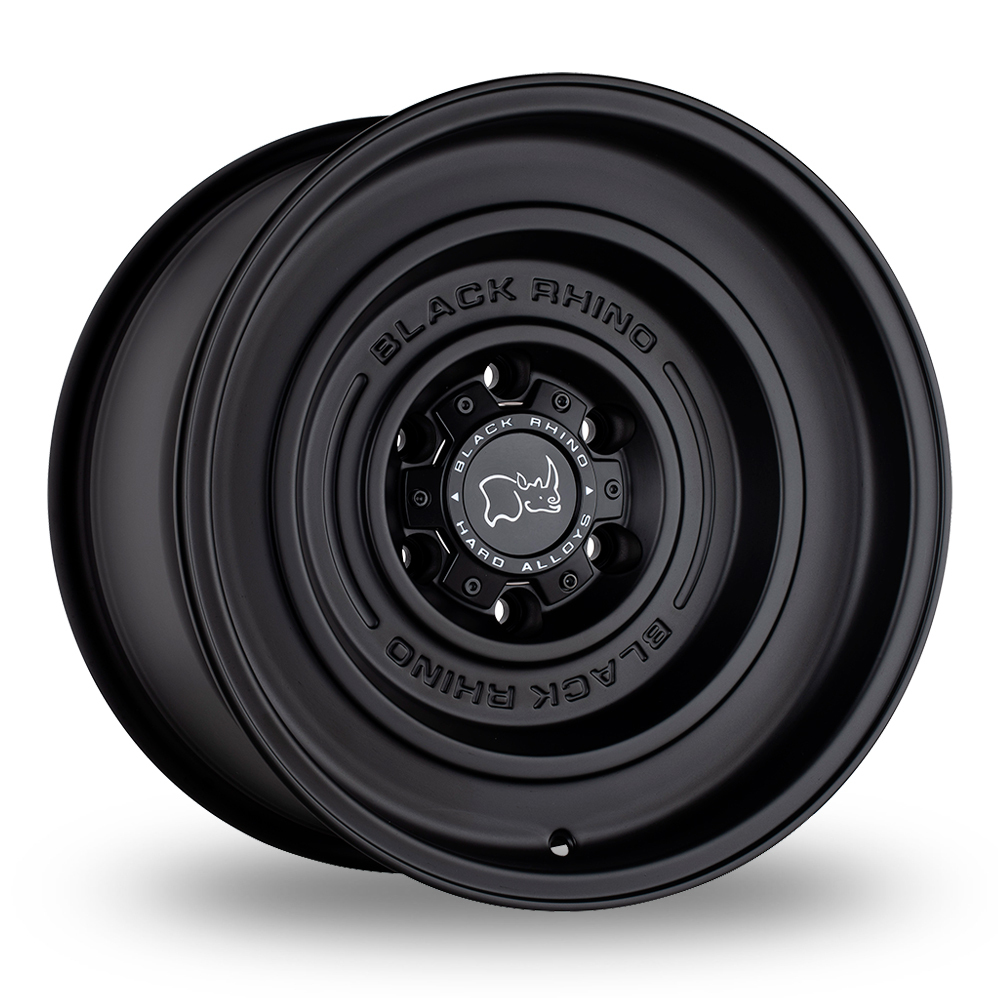 Black Rhino Solid (USA Warehouse) Matt Black Alloy Wheels