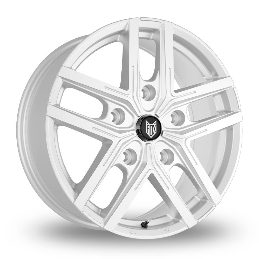Fox Racing WX5 Satin Silver Alloy Wheels