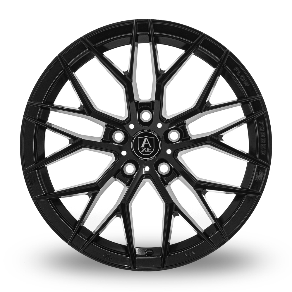 18" Axe EX44 Gloss Black Alloy Wheels