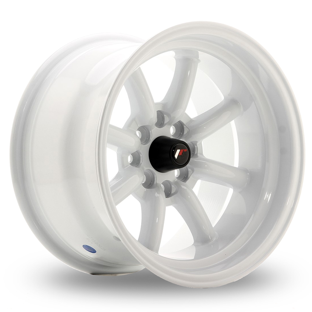 Japan Racing JR19 (9x15) White Alloy Wheels