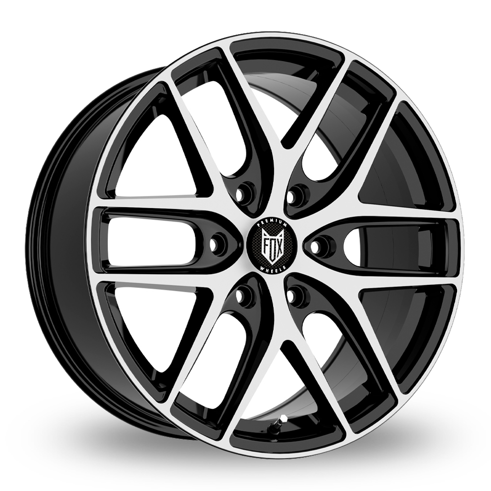 Fox Racing WX3 Gloss Black Polished Alloy Wheels