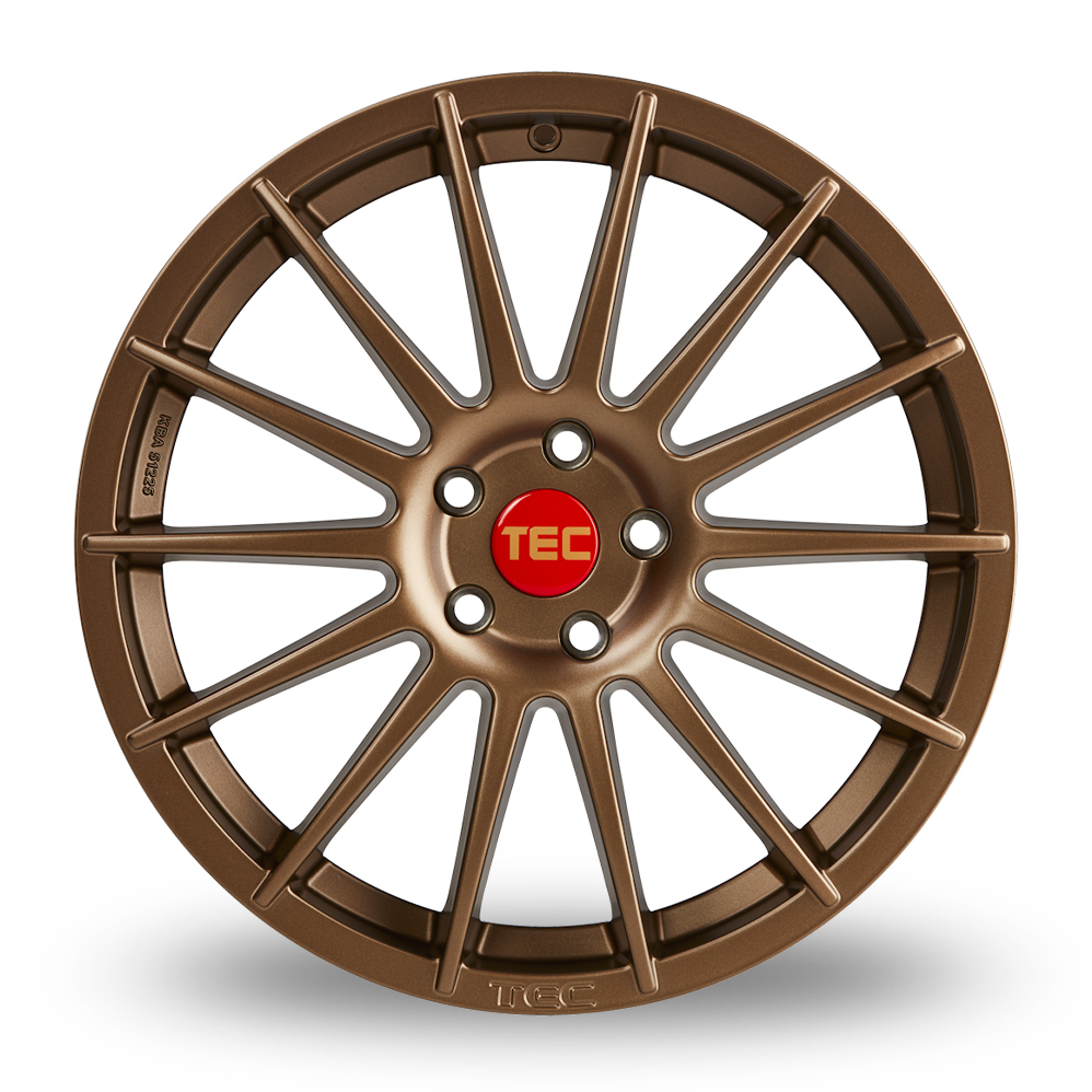 18" TEC Speedwheels AS2 Matt Bronze Alloy Wheels