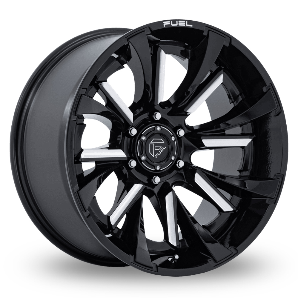 Fuel Off-Road FC895 Tantrum (USA Warehouse) Gloss Black Milled Alloy Wheels