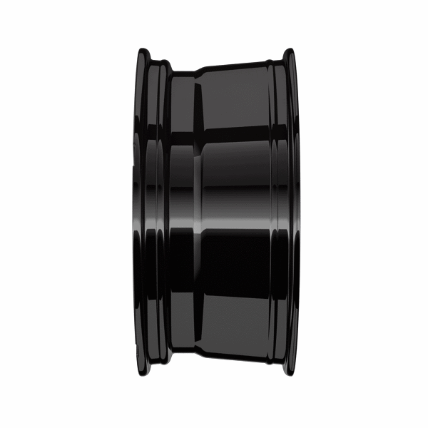 18" Fondmetal Hexis Gloss Black Machined Alloy Wheels