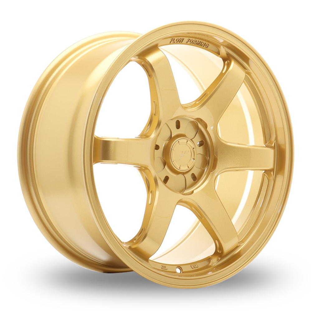 Japan Racing SL-03 (8.5x18) (Custom Fitment) Gold Alloy Wheels