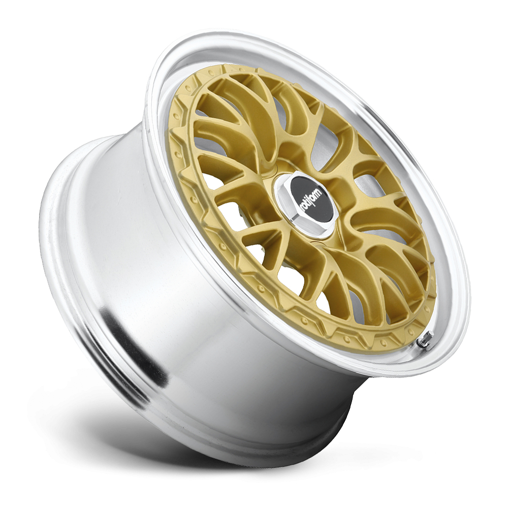 19" Rotiform R156 LSR Matt Gold Machined Alloy Wheels