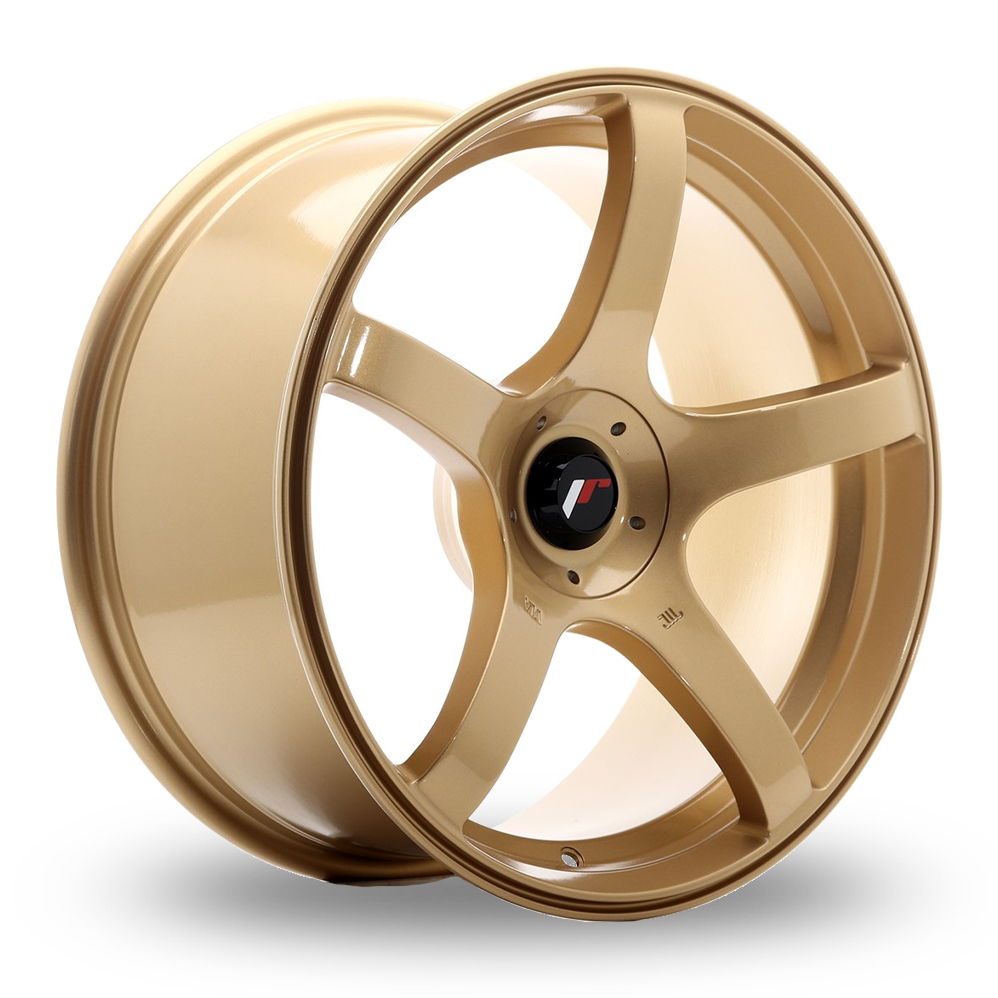 Japan Racing JR32 (8.5x18) (Custom Fitment) Gold Alloy Wheels