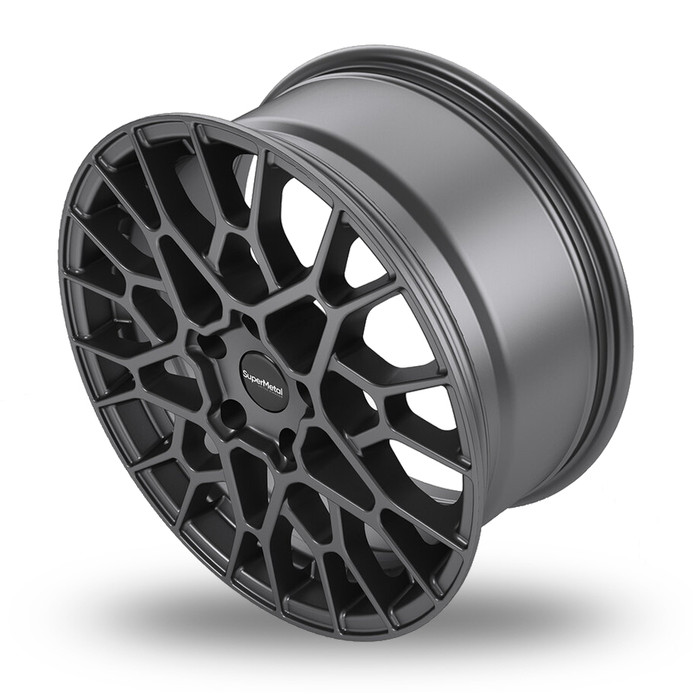 20" SuperMetal Cell Ultra Matt Grey Alloy Wheels