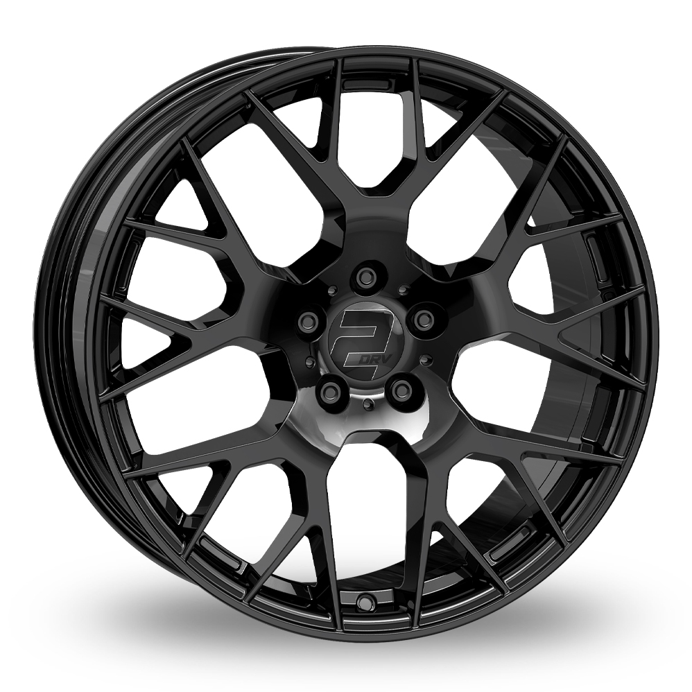 2DRV WH47 Gloss Black Alloy Wheels