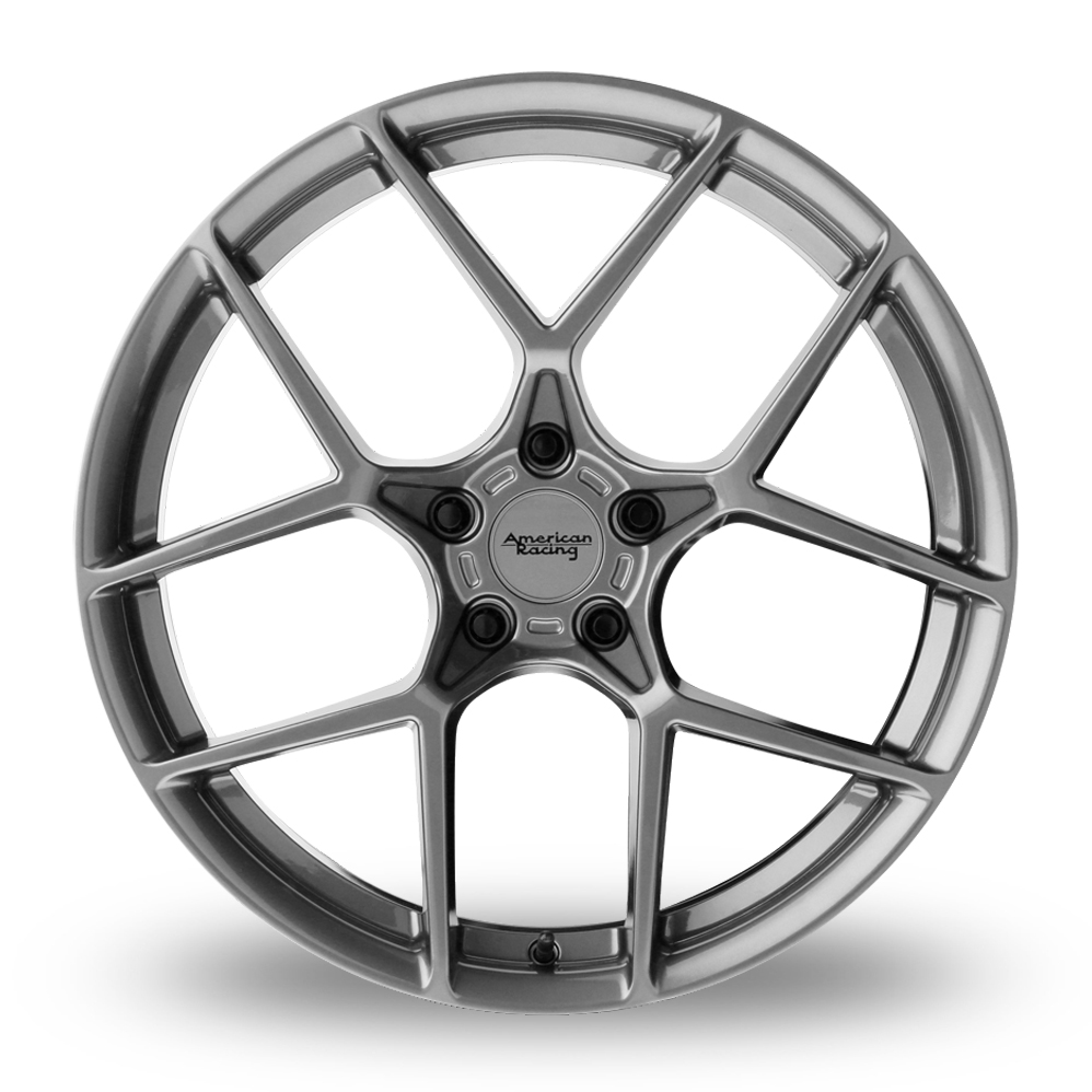 20" American Racing AR924 Crossfire Graphite Alloy Wheels