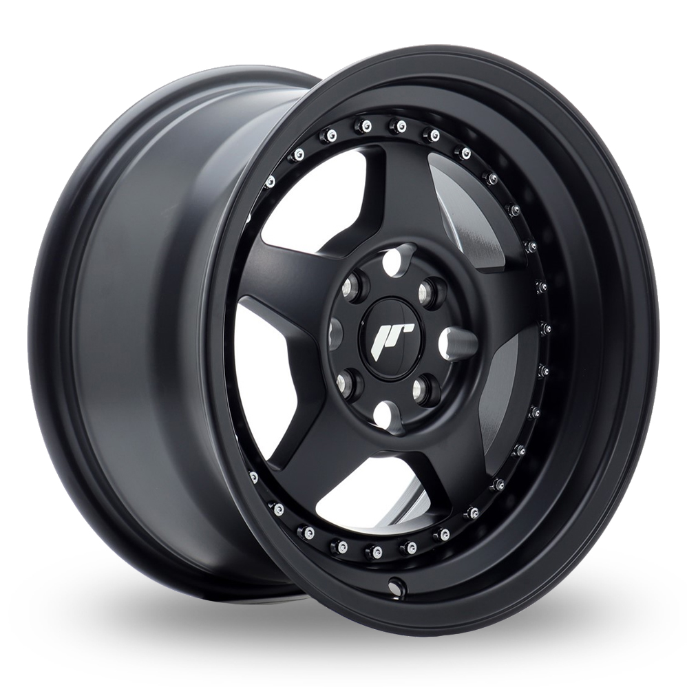 Japan Racing JR6 (8x15) Matt Black Alloy Wheels