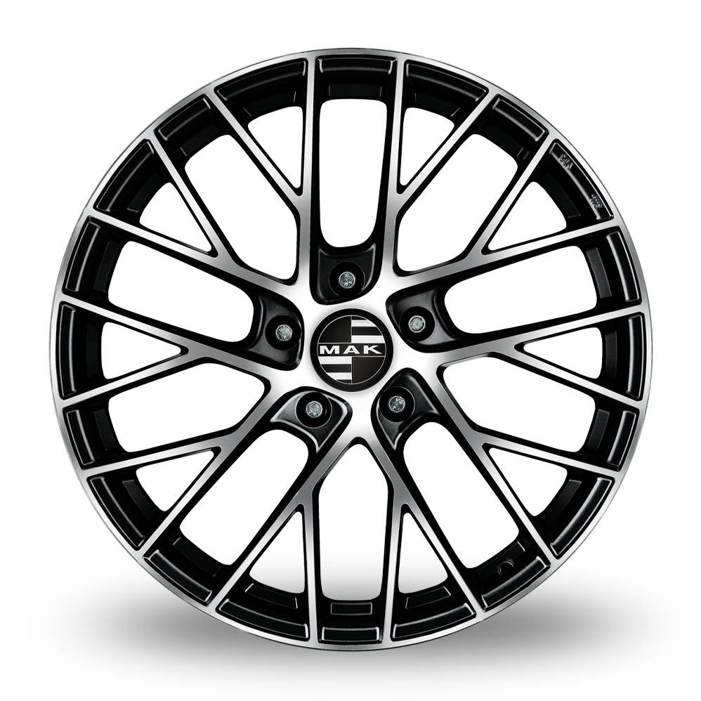 19" MAK Monaco Black Mirror Alloy Wheels
