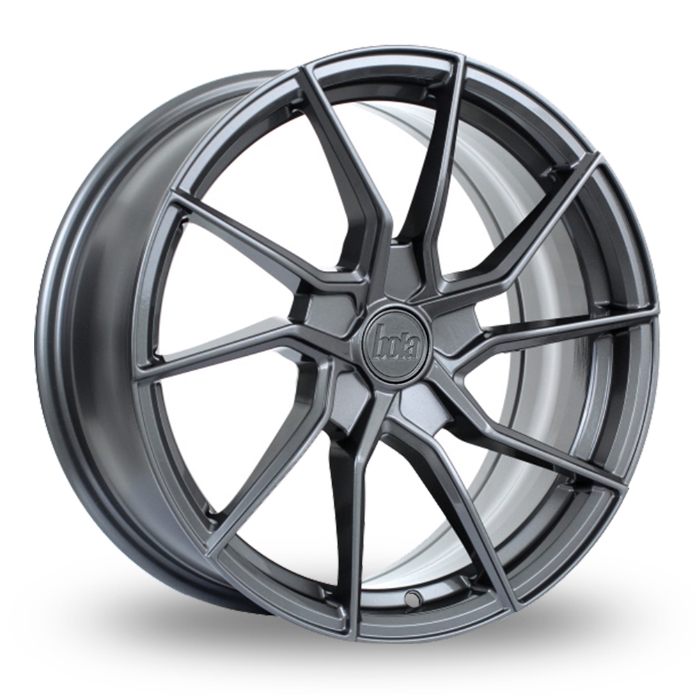 Bola B25 Gloss Gunmetal Alloy Wheels
