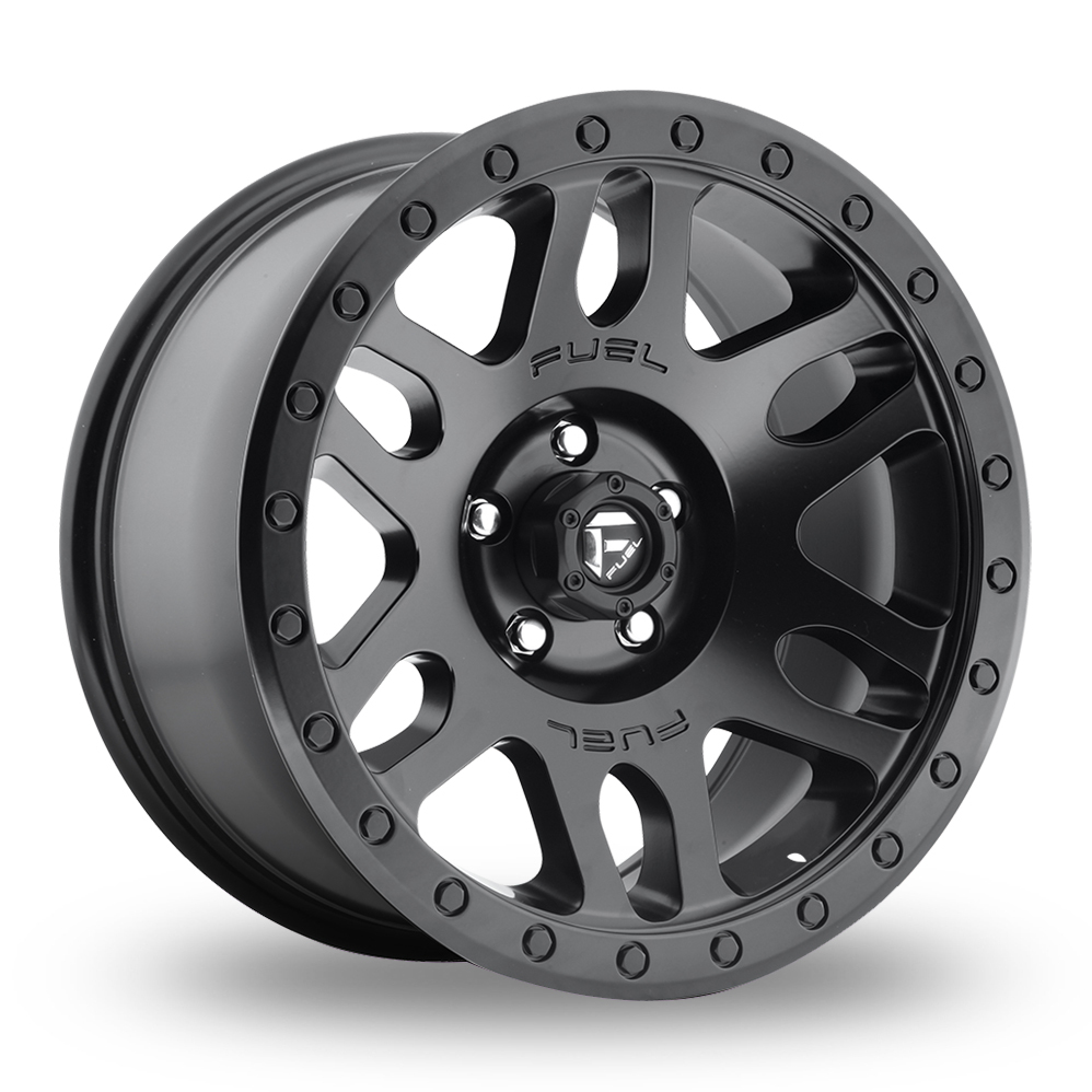 Fuel Off-Road D584 Recoil (USA Warehouse) Matt Black Alloy Wheels