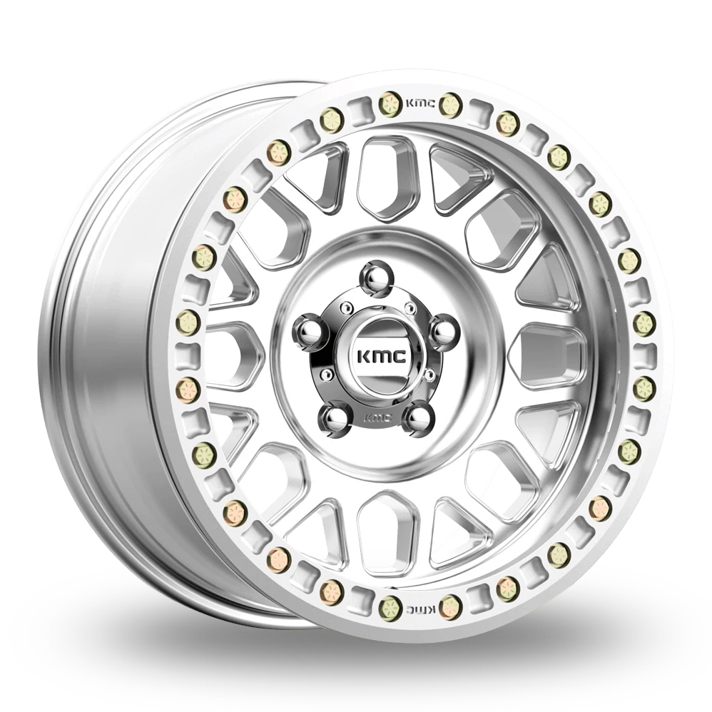 KMC KM234 Grenade Desert Beadlock (EU Warehouse) Machined Alloy Wheels