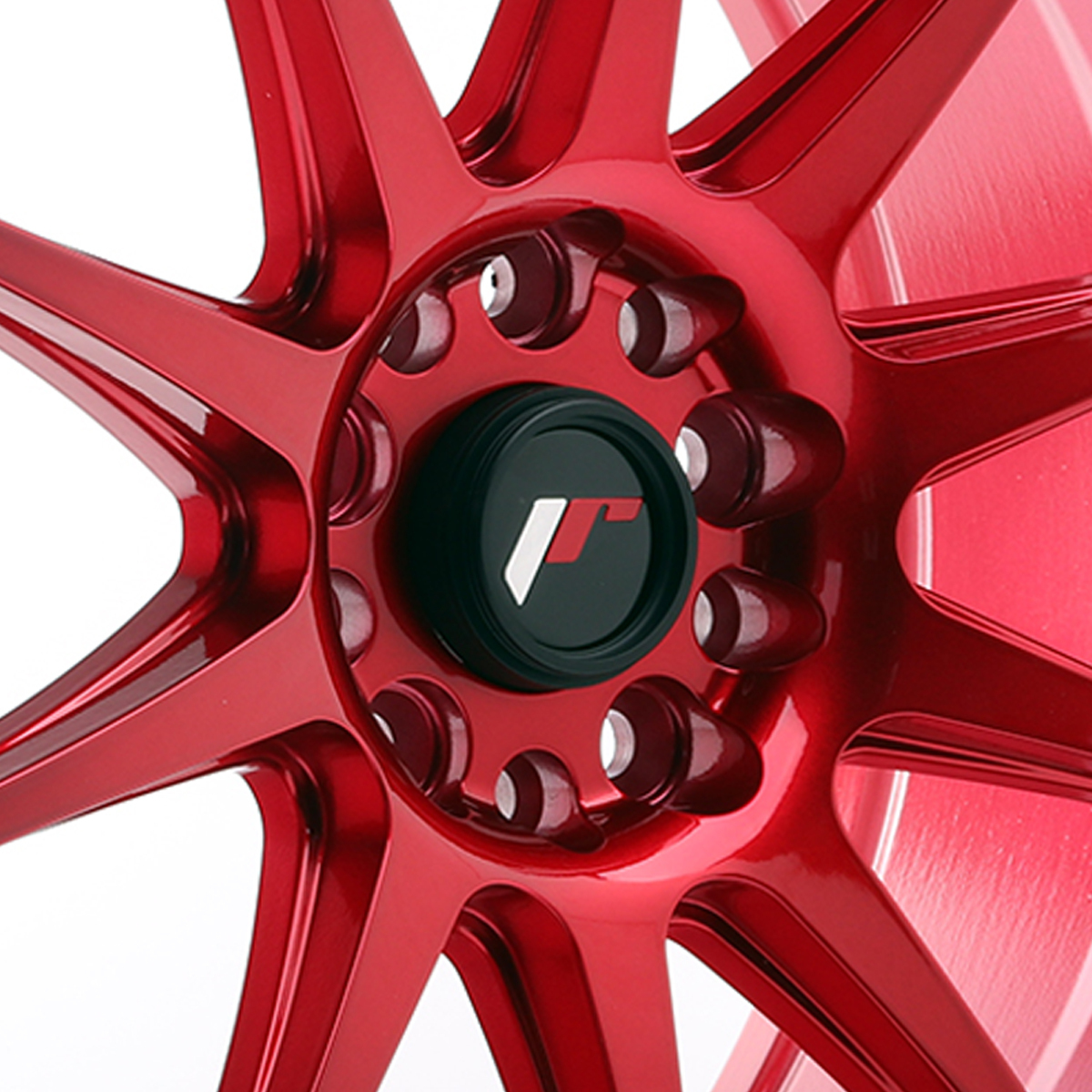 18" Japan Racing JR11 (8.5x18) Platinum Red Alloy Wheels