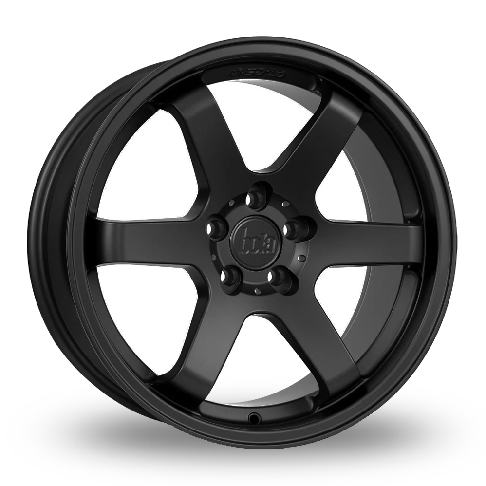 Bola B1 Matt Black Alloy Wheels