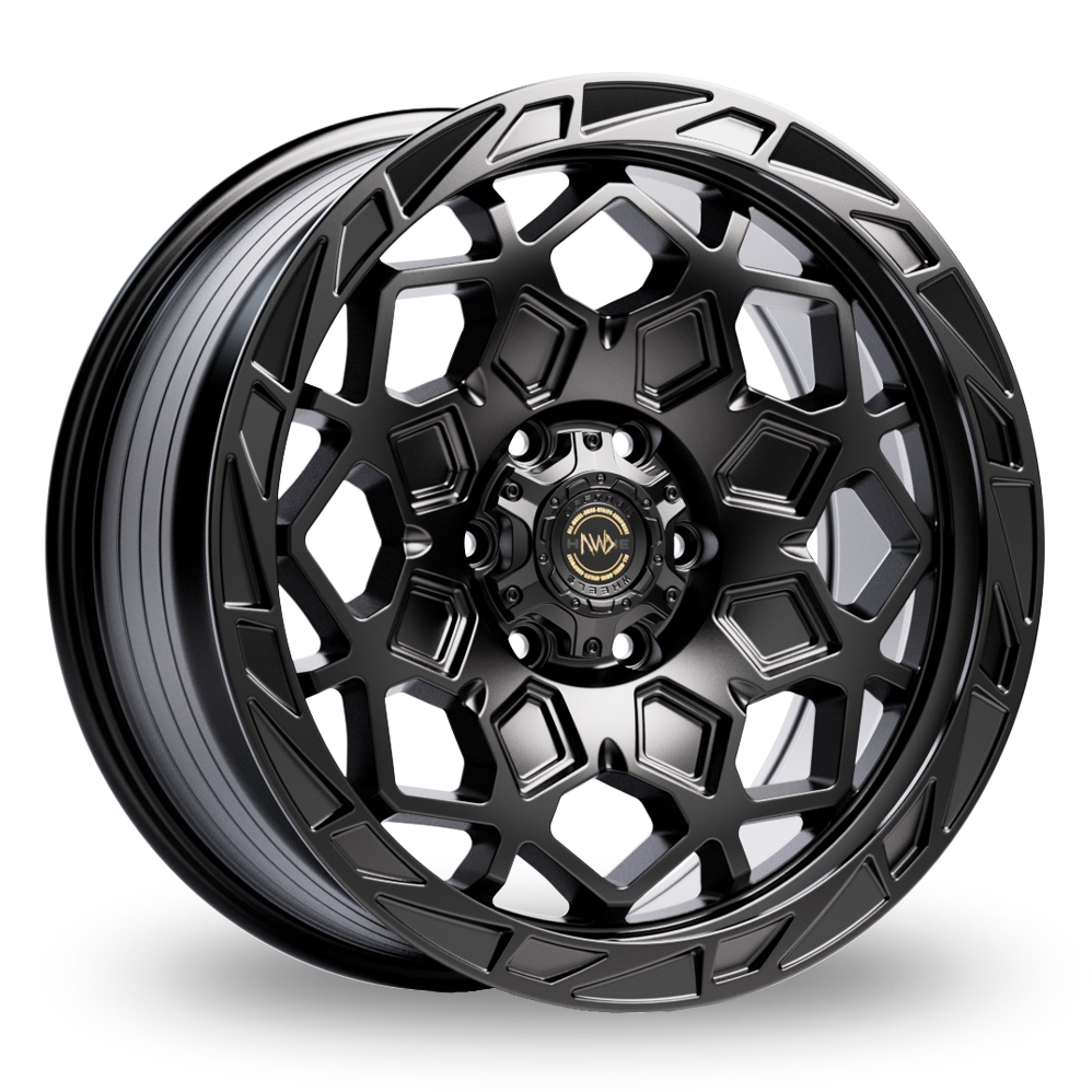 Hawke Apex Matt Black Alloy Wheels