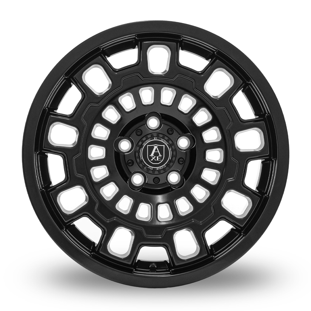 17" Axe EX38 Satin Black Alloy Wheels