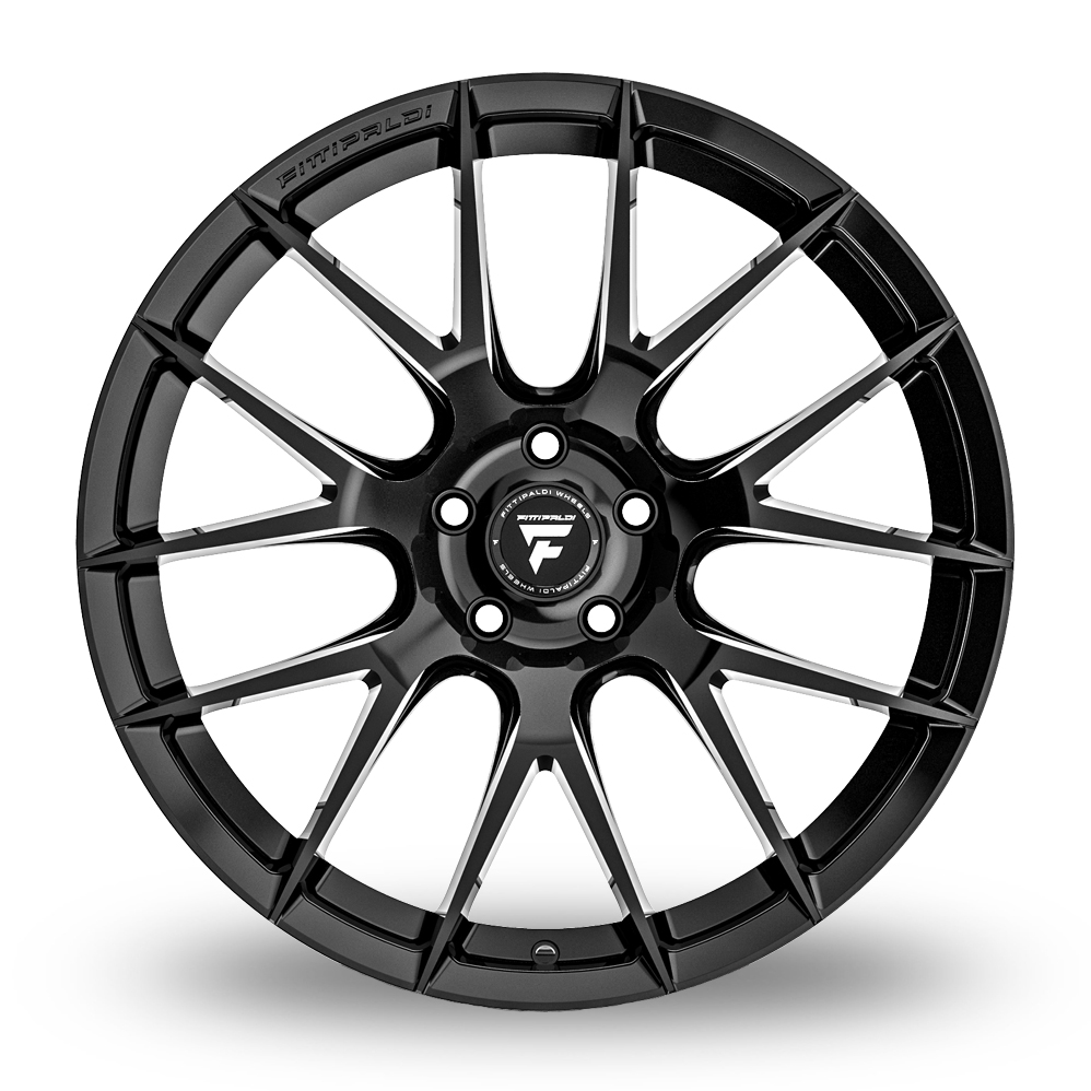 19" Fondmetal FS360 Fittipaldi Gloss Black Alloy Wheels